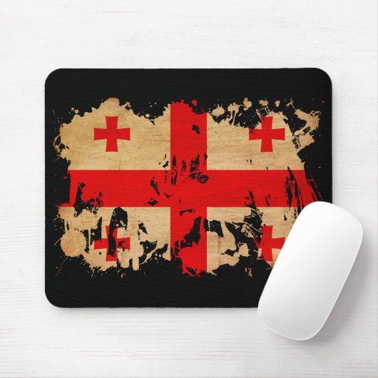 Georgia-Flagge Mousepad (Mit Mouse)