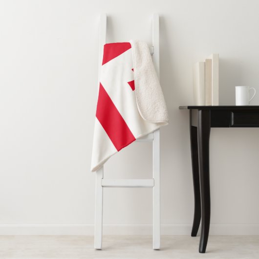 Georgia-Flagge Sherpadecke (Beispiel)