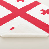 Georgia-Flagge Sherpadecke (3/4)