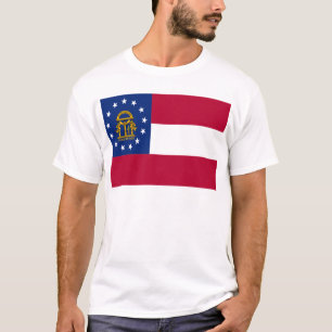 Georgia-Flagge T-Shirt
