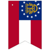 Georgia-Flagge Wimpelkette (Dritte Fahne)