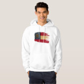 Georgia-FlaggeHoodie Hoodie (Vorne ganz)