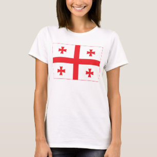 Georgia-Flaggen-T - Shirt