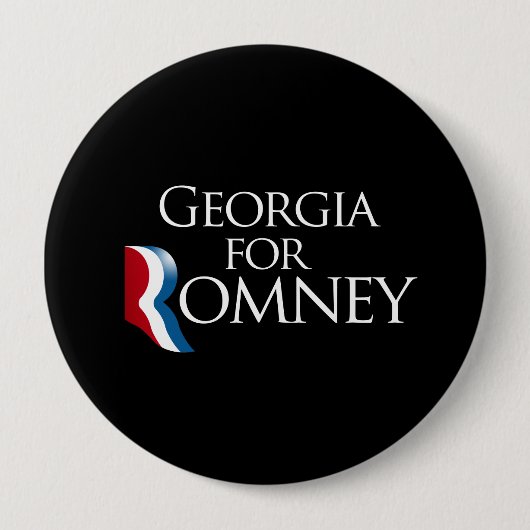Georgia für Romney 2012 - .png Button (Vorderseite)