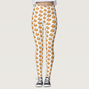 Georgia GA Peach Cobbler Southern Dessert Feinschm Leggings