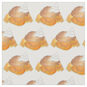 Georgia GA Peach Cobbler Southern Dessert Feinschm Stoff