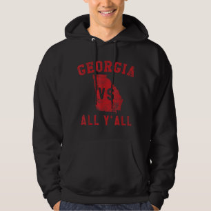 Georgia gegen All Yall for Y'All aus Georgia Männe Hoodie