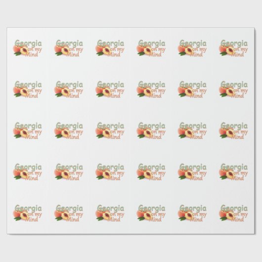 GEORGIA GESCHENKPAPIER (Flach)