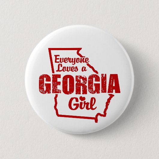 Georgia Girl Button (Vorderseite)