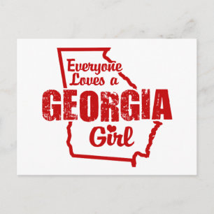 Georgia Girl Postkarte