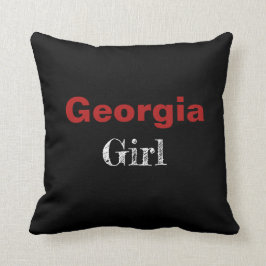 Georgia Girl Throw Pillow Kissen