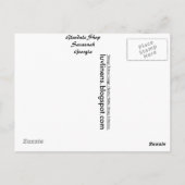 Georgia, Glendale-Modewarengeschäft Postkarte (Rückseite)