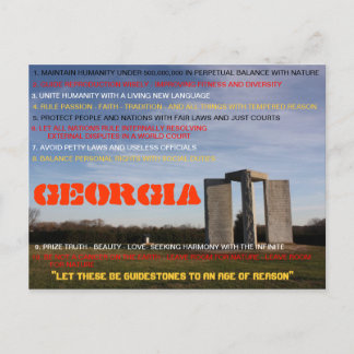 Georgia Guidestes Postkarte