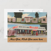 Georgia, Harold's Shop Postkarte (Vorne/Hinten)