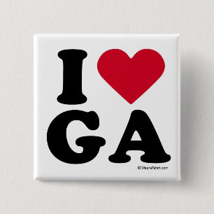GEORGIA - I-LIEBE GA - I-LIEBE GEORGIA BUTTON