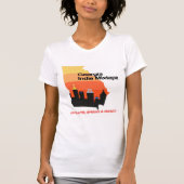 Georgia Indie Mixtape Ringer T - Shirt (Vorderseite)