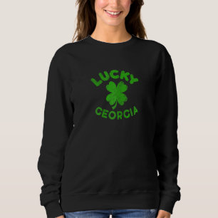 Georgia Irish Family St Patrick S Day Lucky Geo Sweatshirt