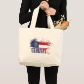 Georgia Jumbo Stoffbeutel (Vorderseite (Produkt))