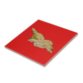 Georgia-Karten-Fliese Fliese (Seite)