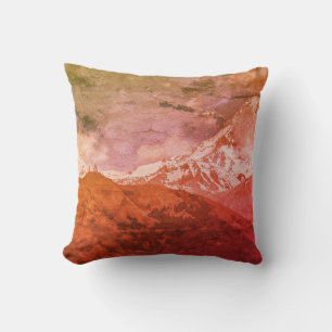 Georgia Kazbegi Architecture Nature Pillow Cushion Kissen