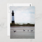 Georgia Lighthouse Postcard Postkarte (Vorne/Hinten)