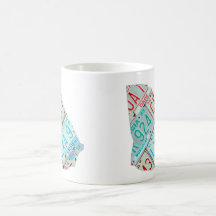 Georgia-Lizenz-Platten-Karten-Tasse