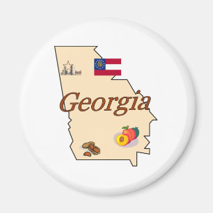 Georgia-Magnet Magnet