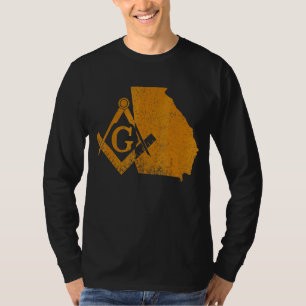 Georgia Masons Grand Lodge F&am Glofga Father's Da T-Shirt