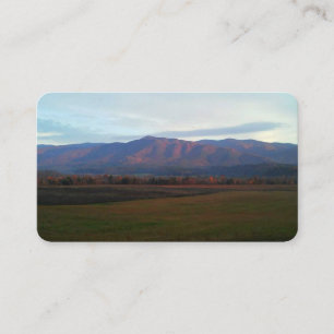Georgia Mountain View Business Cards Visitenkarte