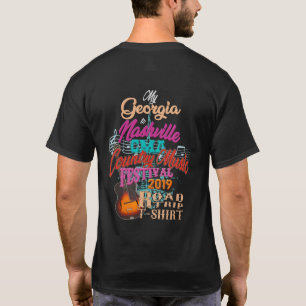 Georgia Musikzum fest-Shirt Nashvilles CMA T-Shirt