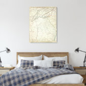 Georgia, NC, SC, Tenn, Ala, Florida Leinwanddruck (Insitu (Schlafzimmer))