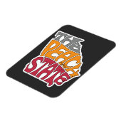 Georgia Nickname Word Art Magnet (Linke Seite)