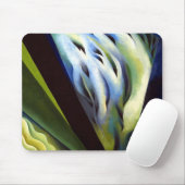 Georgia O Keeffe Blue und Green Music Mousepad (Mit Mouse)