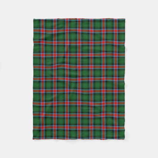 Georgia offiziell Staat tartan Fleecedecke (Vorderseite)