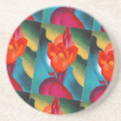 Georgia O'Keefe 1919 Red Canna Getränkeuntersetzer (Vorne)