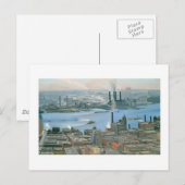 Georgia O'Keefe, East River aus der 30. Story Postkarte (Vorne/Hinten)