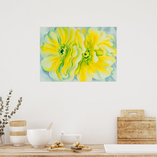 Georgia o'keeffe art poster (Küche)
