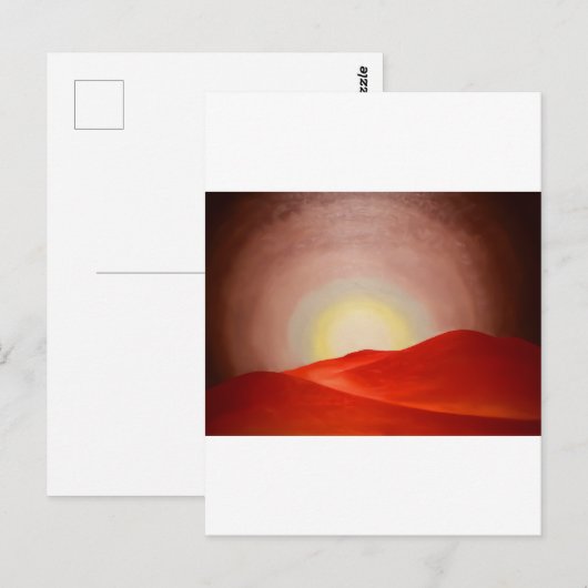 Georgia o'keeffe art postkarte (Vorne/Hinten)