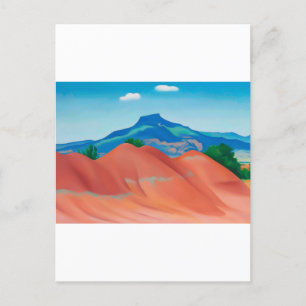 Georgia o'keeffe art postkarte