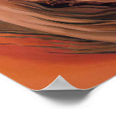 Georgia O'Keeffe - Baumstumpf in Red Hills - Präzi Poster (Ecke)