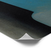 Georgia O'Keeffe calle nueva luna Poster (Ecke)