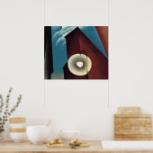 Georgia O'Keeffe calle nueva luna Poster (Küche)