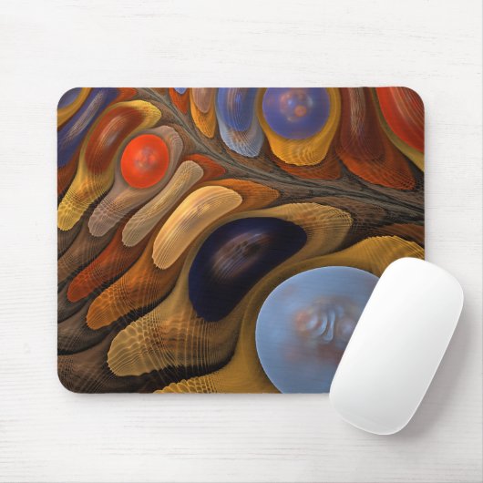 Georgia O'Keeffe Kiesel in einem Strom Mousepad (Mit Mouse)
