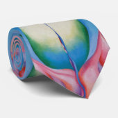 Georgia O'Keeffe Krawatte (Gerollt)