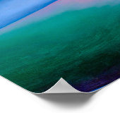 Georgia O'Keeffe, Lake George Reflection (1921) Poster (Ecke)