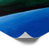 Georgia O'Keeffe, Lake George Reflection (1921) Poster (Ecke)