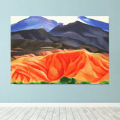 Georgia o'keeffe leinwanddruck (Insitu (Holzboden))