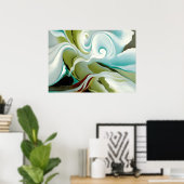 Georgia O'Keeffe - Naturform Poster (Heimbüro)