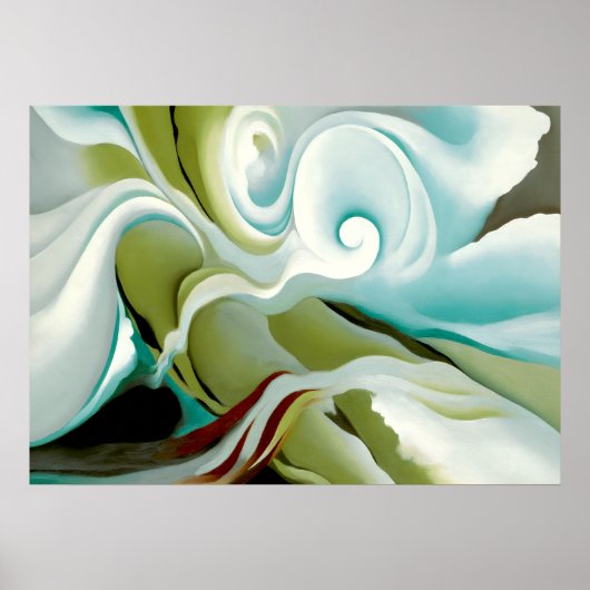 Georgia O'Keeffe - Naturform Poster (Vorne)