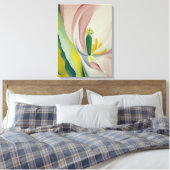Georgia O'Keeffe - Pink tulipe Leinwanddruck (Insitu (Schlafzimmer))